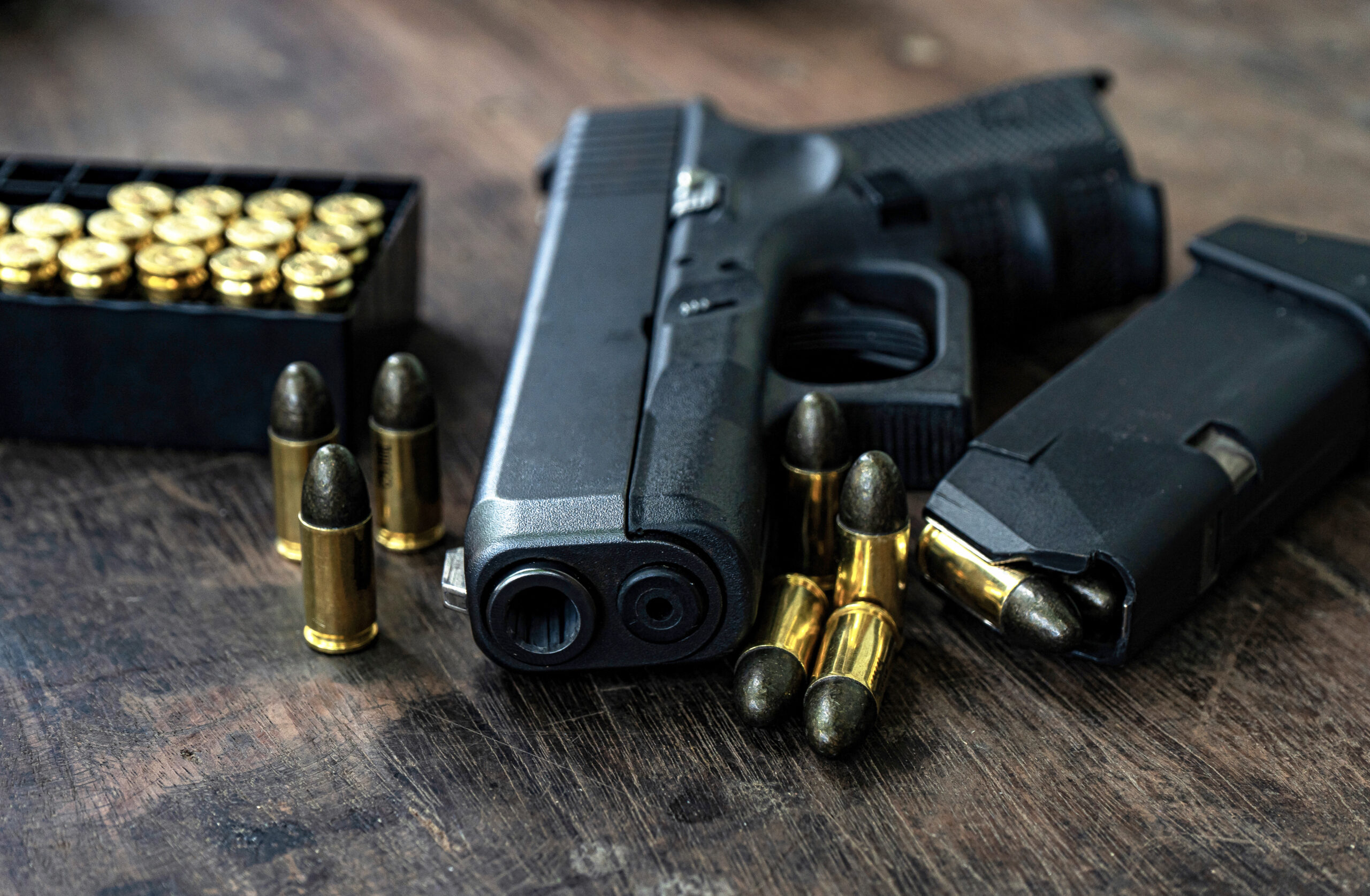 Person completing an online License to Carry course from home